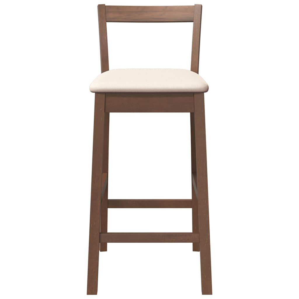 Kummipuidust baaritoolid, istmekõrgus 61 cm, 2 tk – tootevaade
