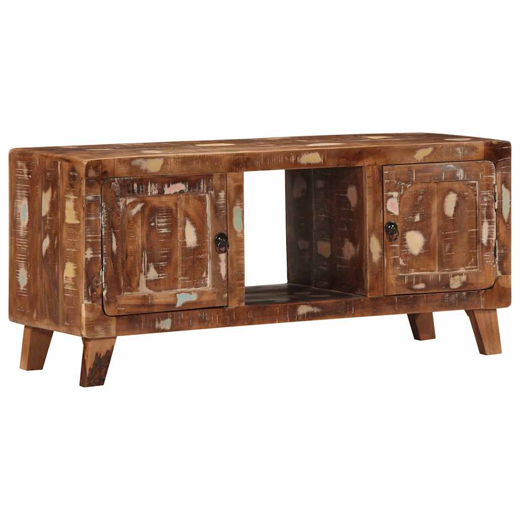 Kahe uksega puidust telerikapp, 105 × 46 × 32 cm