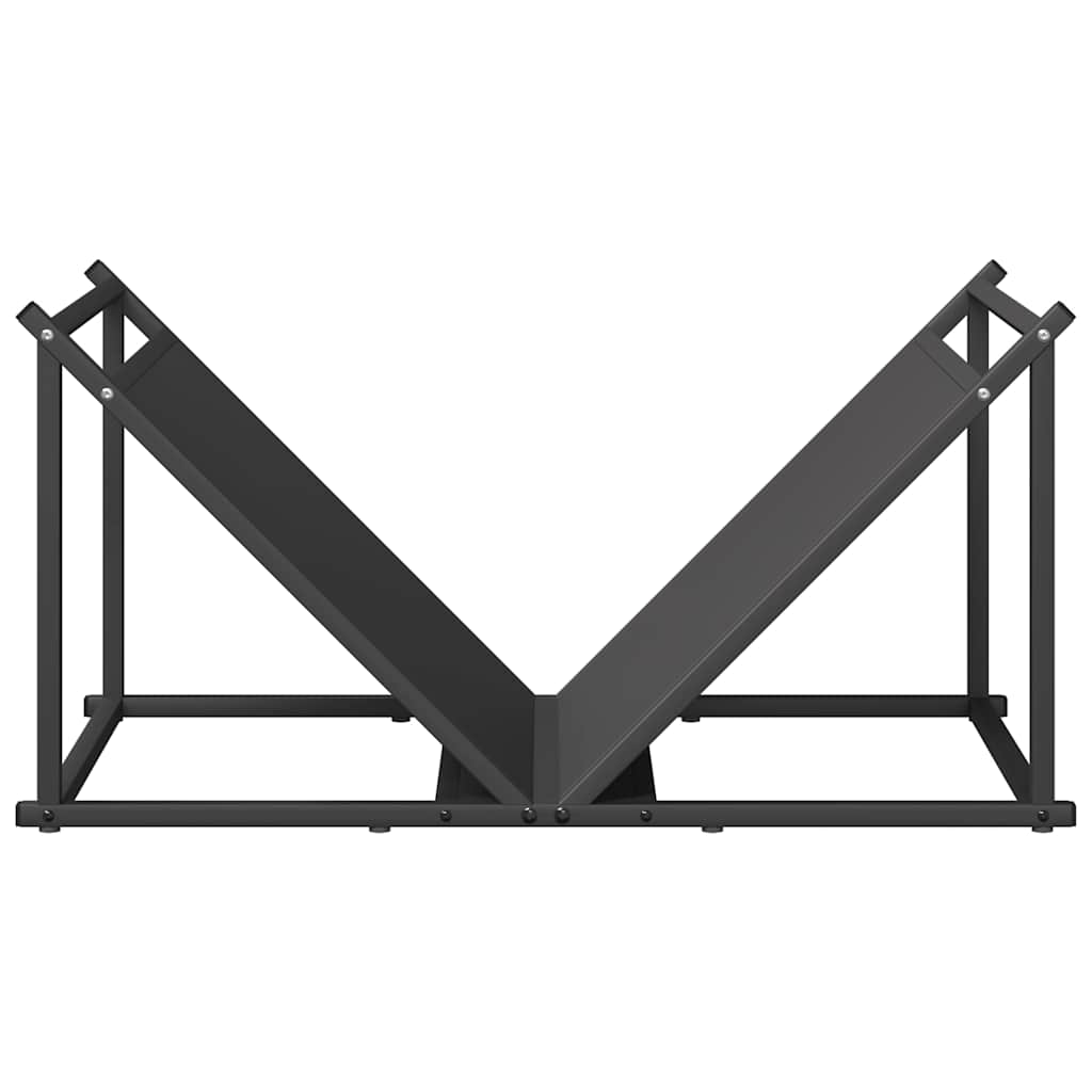 Terasest küttepuude hoidik, 70 × 43 × 34,5 cm - Pilt 5