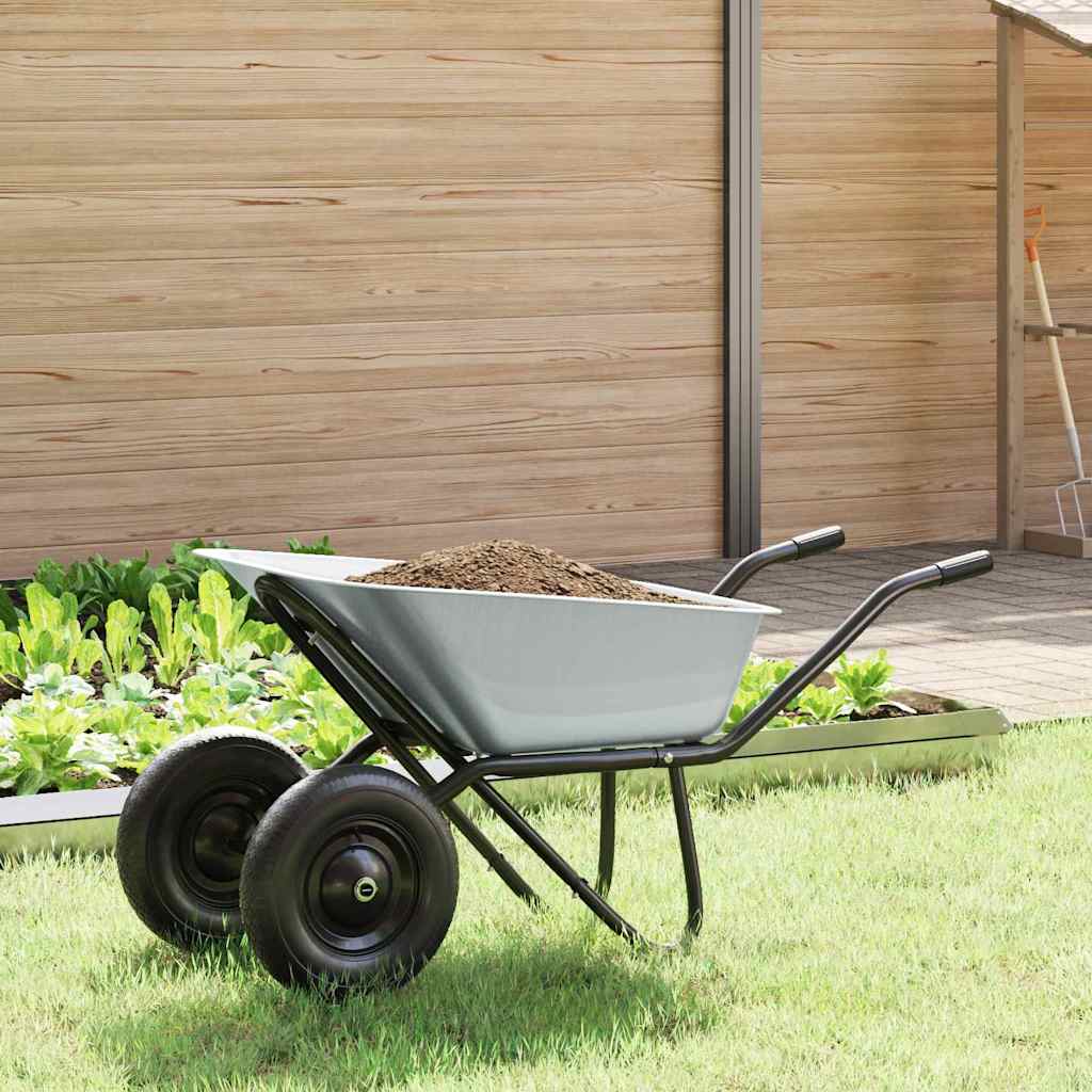 Tsingitud terasest aiakäru, 80 või 100 l - Pilt 13