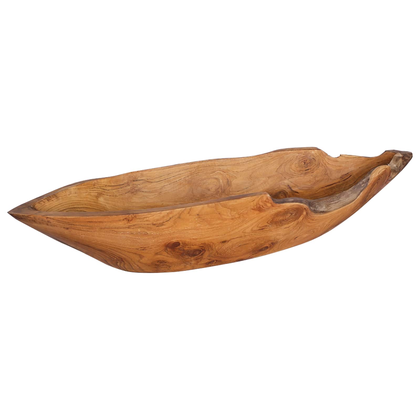 Tiikpuidust puuviljakauss JEPARA, 61 × 21 × 11 cm