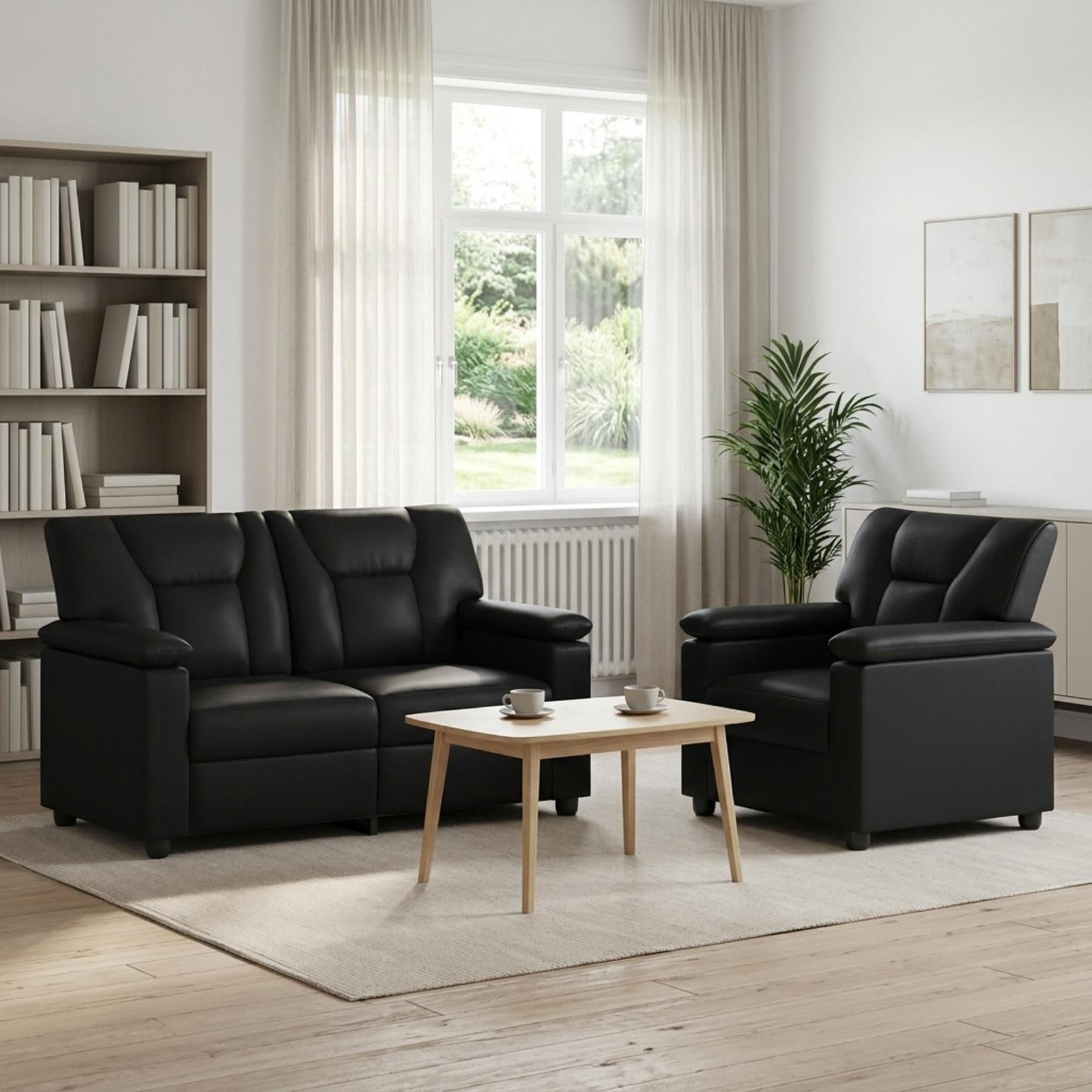 Kunstnahast diivanikomplekt, 2 või 3 osa