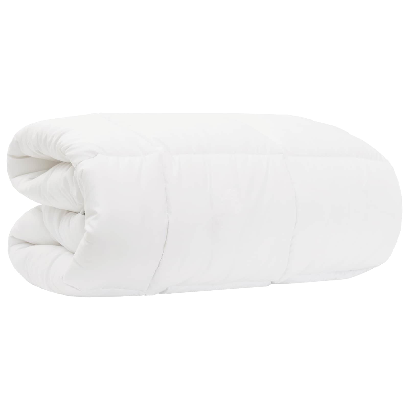 Valge talvetekk bambussegukangaga, 350 g/m² – tootevaade