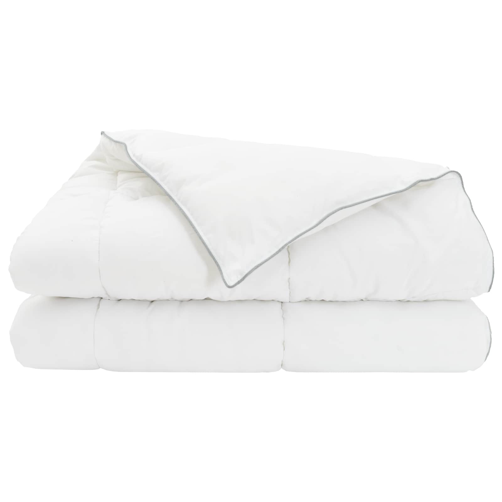 Valge talvetekk bambussegukangaga, 350 g/m² – tootevaade