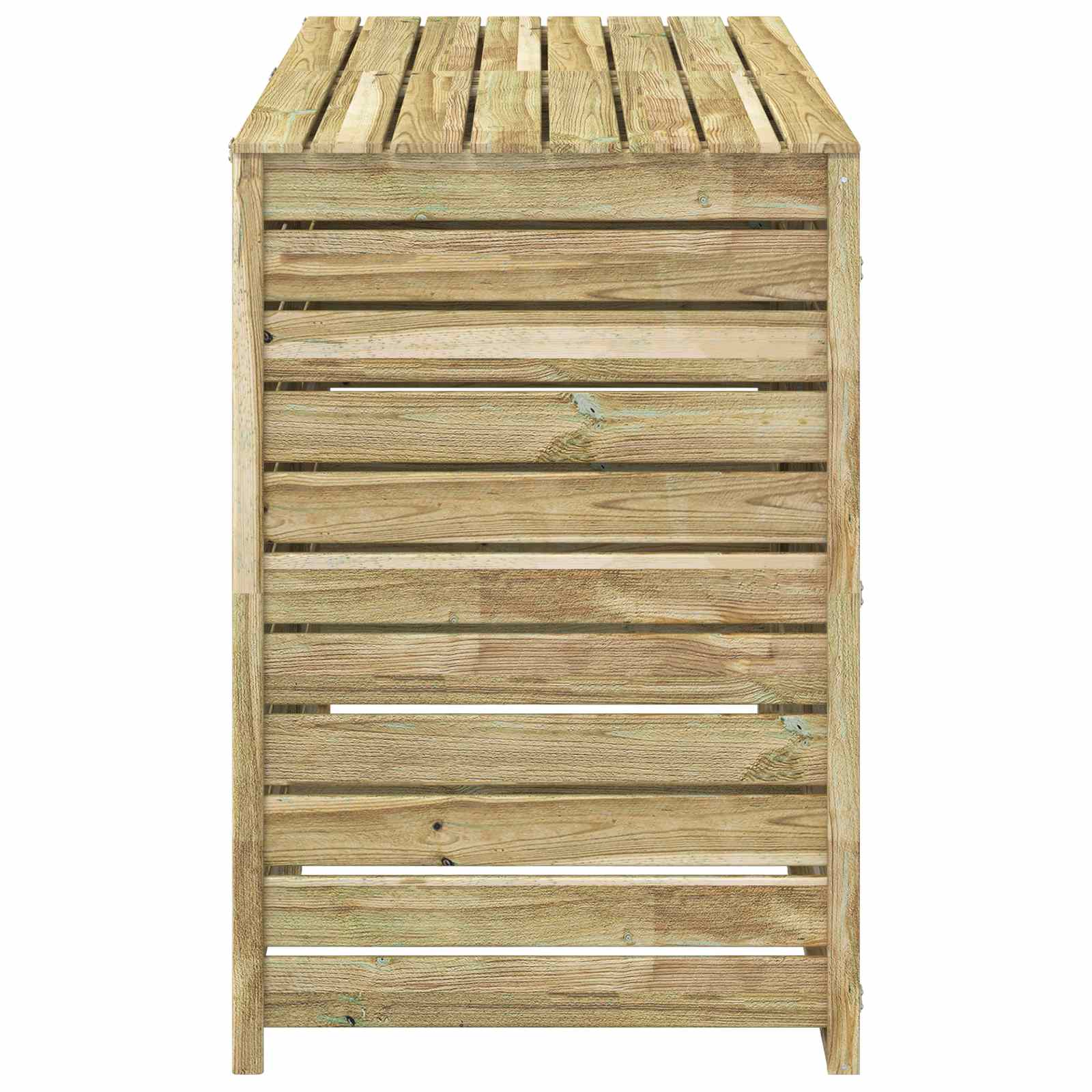 Männipuidust prügikastikapp 1–3 prügikastile, 240 l - Pilt 4